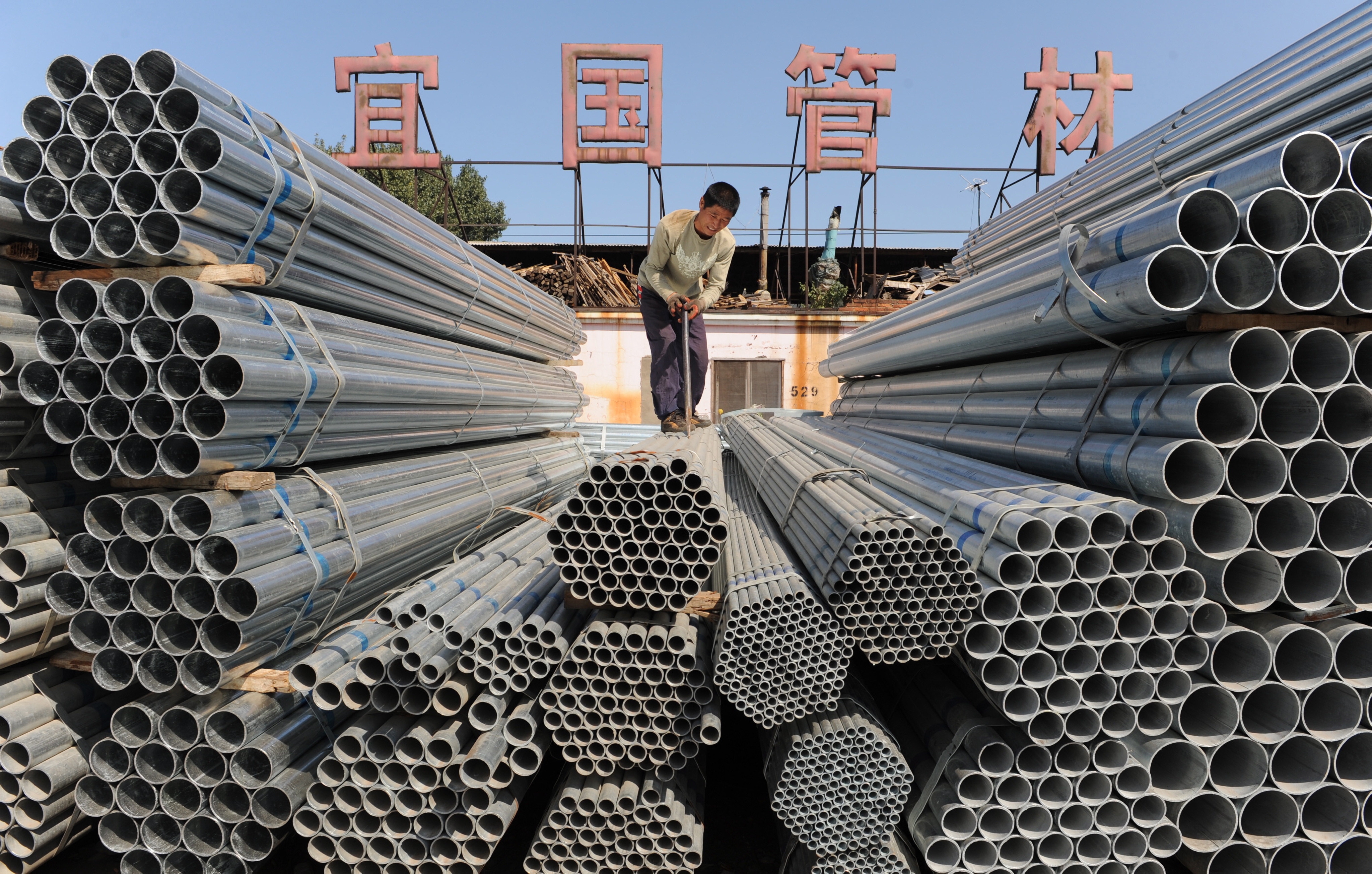 Çin'in Günlük Çelik Üretimi Temmuz Sonunda Rekor Seviyeye Ulaştı