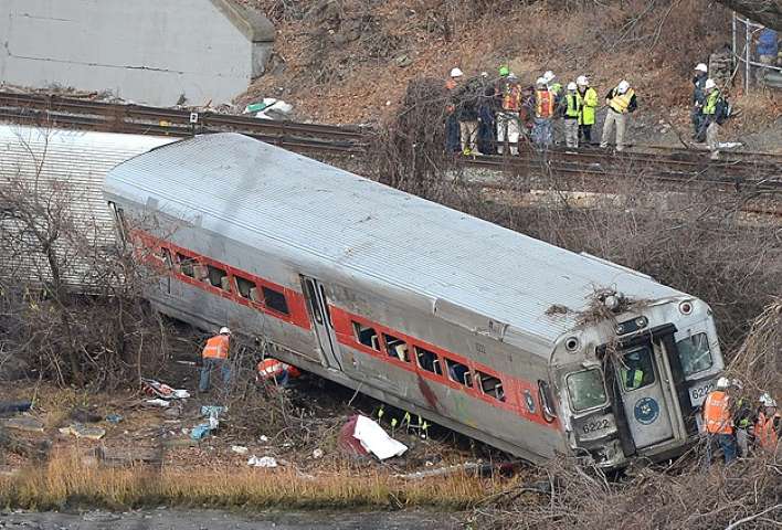 ABD'de Tren Kazası: 5 Ölü