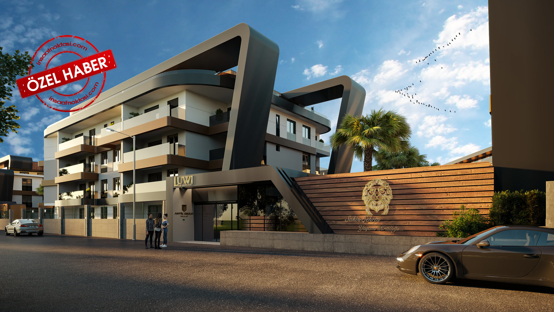 Luwi Residence Projesi’nden Lansmana Özel Fiyatlar