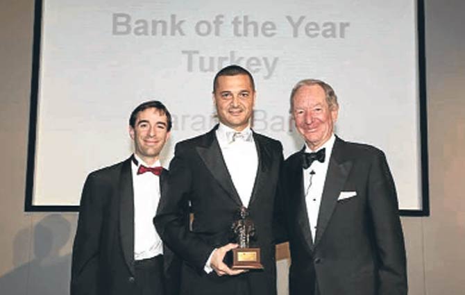 Garanti Bankası'na ''Türkiye'nin En İyi Bankası'' Ödülü