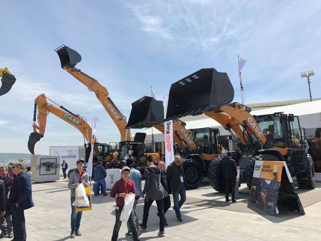 Case’in İş Makineleri MARBLE Fuarı’nın da Gözdesi Oldu