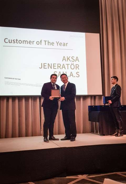 Aksa Jeneratör Altıncı Kez ’Yılın Müşterisi’ Ödülüne Layık Görüldü