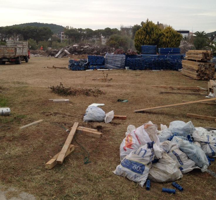 Dünyaca Ünlü Sarımsaklı Plajı'nda İnşaat Yapılıyor!