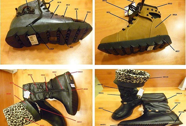 Tahlile Gönderilen Ayakkabılar Çin Malı