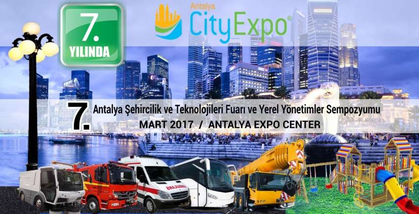 7. Antalya City Expo Fuarı Katılımcılarını Bekliyor