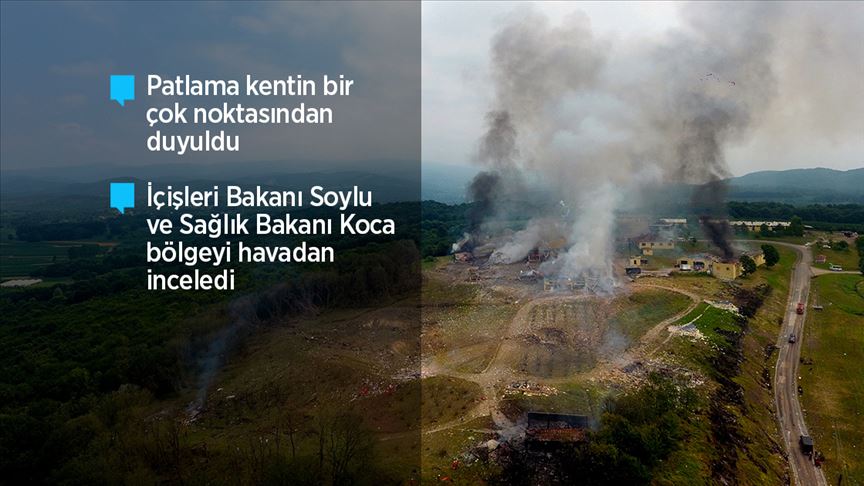 Sakarya'da Havai Fişek Fabrikasında Patlama: 4 Ölü, 97 Yaralı
