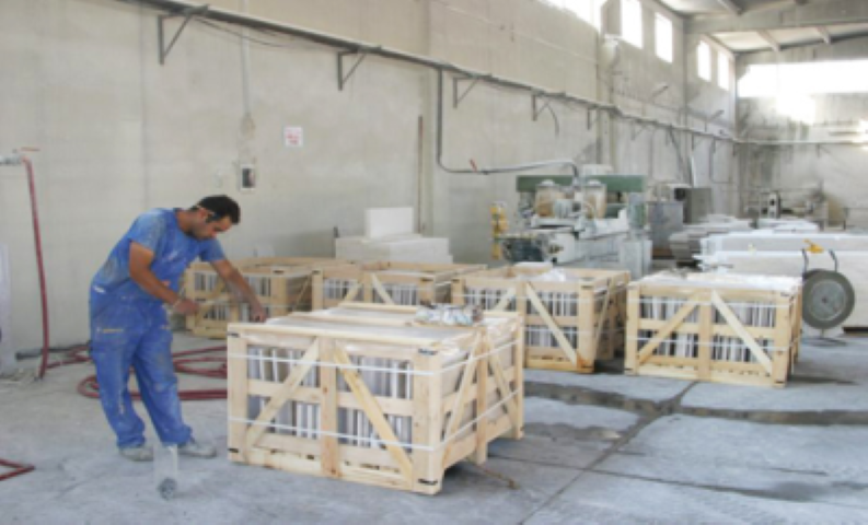 Çin'in Mermerini Burdur Döşüyor