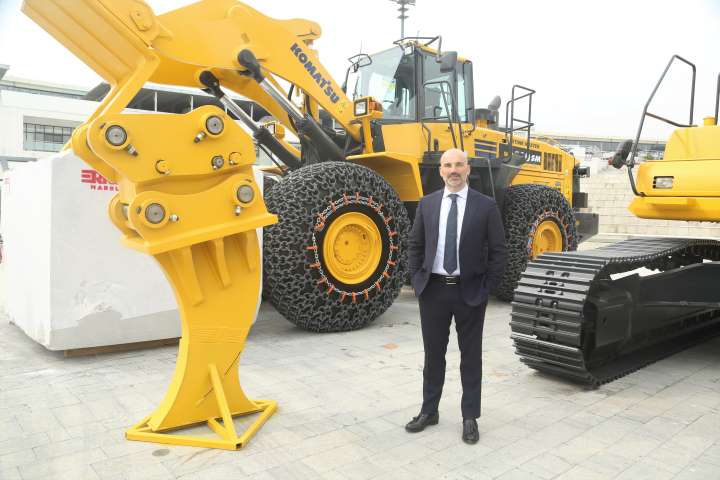Komatsu, MARBLE’da Üstün Performanslı Yükleyici ve Ekskavatörleriyle Göz Doldurdu