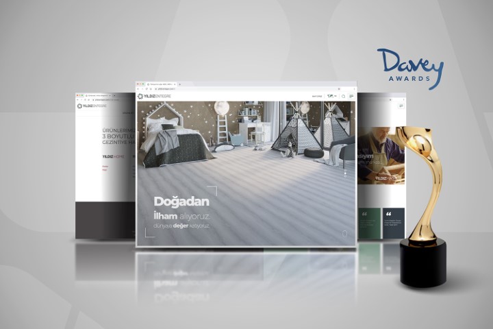 Yıldız Entegre’ye Uluslararası Davey Awards’tan Gold Ödül!