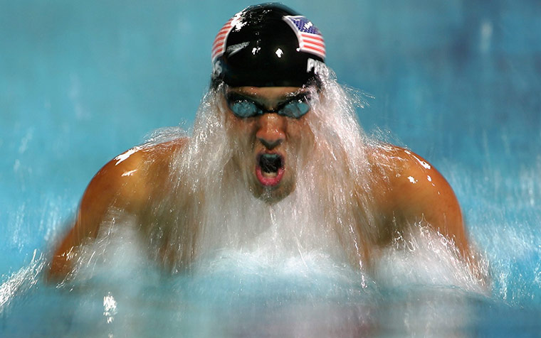 Michael Phelps'ten Madalya Rekoru