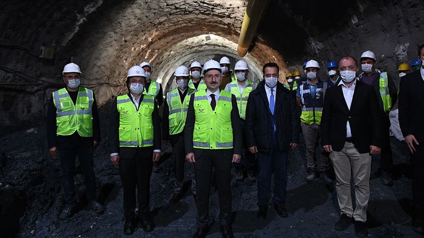 Ankara-İstanbul Arasını 14 Dakika Kısaltacak Olan T26 Tüneli'nde Sona Gelindi