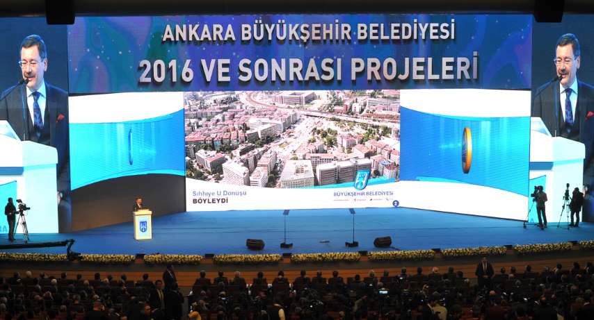 Başkan Gökçek, Başbakan’a Projelerini Anlattı  