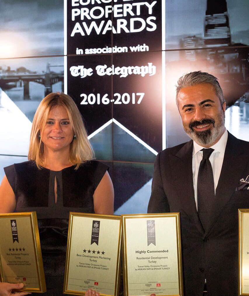 Arıkan Yapı Londra’dan Dört Ödülle Döndü