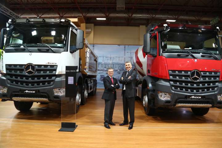 Mercedes-Benz Türk Beton Fuarı’na Aksaray Üretimi Arocs’larıyla Katılıyor