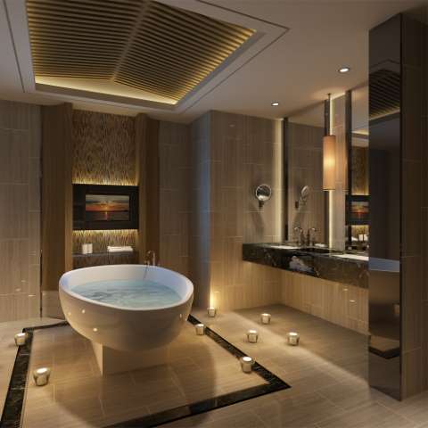 Banyo Yıkanma Alanlarında Sonbahar Havası