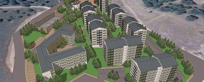 Soma’daki 301 Konutun İnşası Tamamlandı