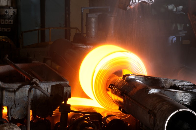 ABD'nin haftalık ham çelik üretimi yükseldi