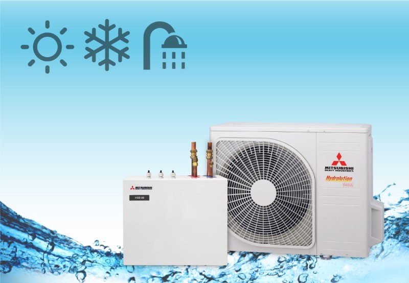 Isıtma, Soğutma Ve Kullanım Suyu İçin Tek Çözüm: Mitsubishi Heavy Hydrolution Isı Pompası