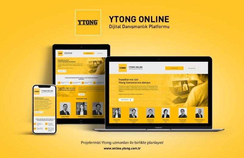 Ytong’un Dijital Danışmanlık Platformu “Ytong Online” açıldı