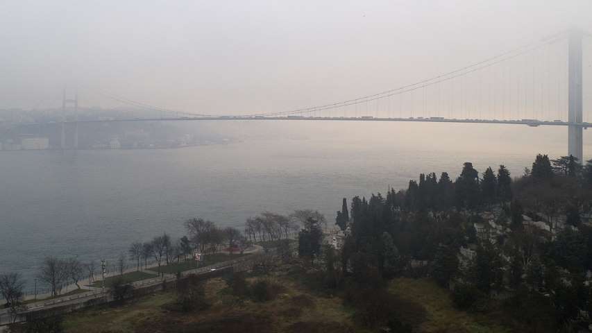 İstanbul'da Vapur Seferleri İptal Edildi