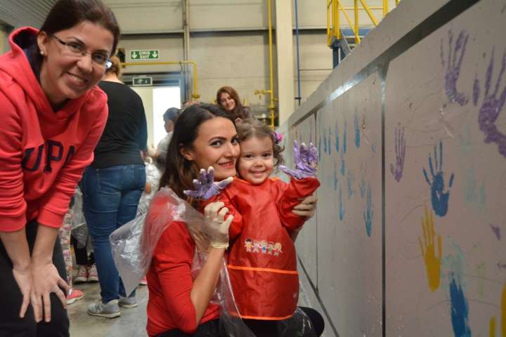 Çocuklar Teknik Alüminyum’a Renk Kattı