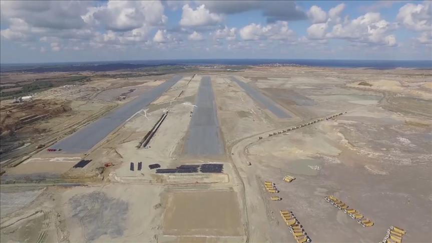 Üçüncü Havalimanında İlk Pist Ortaya Çıktı