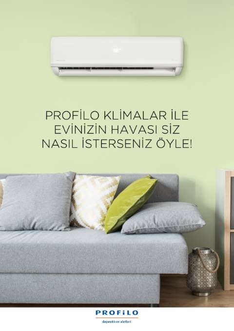 Profilo’dan Enerji Tasarruflu Klimalar