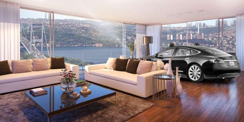 Beykonak Evleri’nden Ev Alana “Tesla” Sürprizi