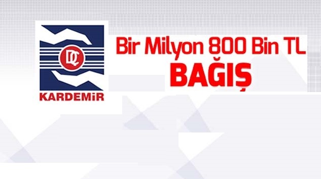 Kardemir'den Dayanışma Kampanyasına 1 Milyon 800 Bin Lira