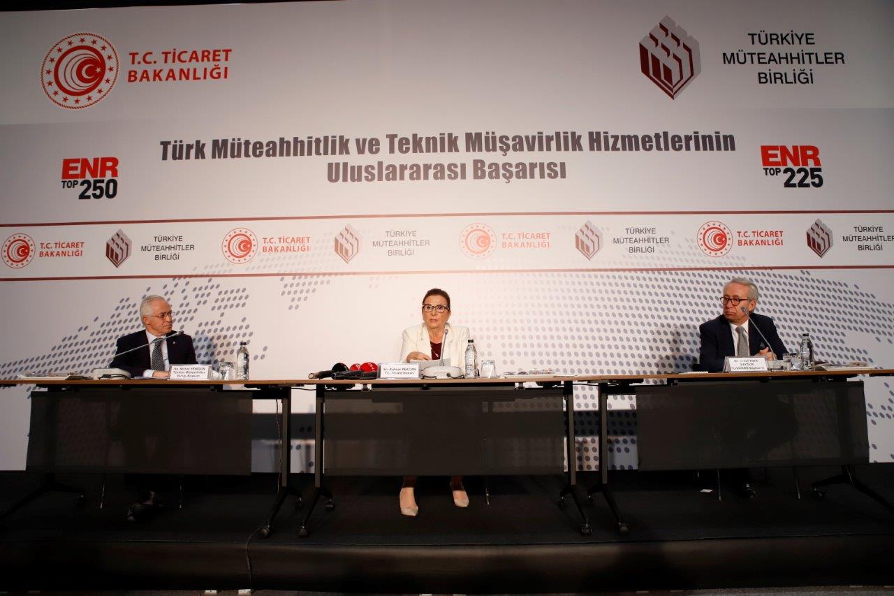 Türkiye, yurtdışı müteahhitlikte 44 firma ile bir kez daha dünya ikincisi oldu