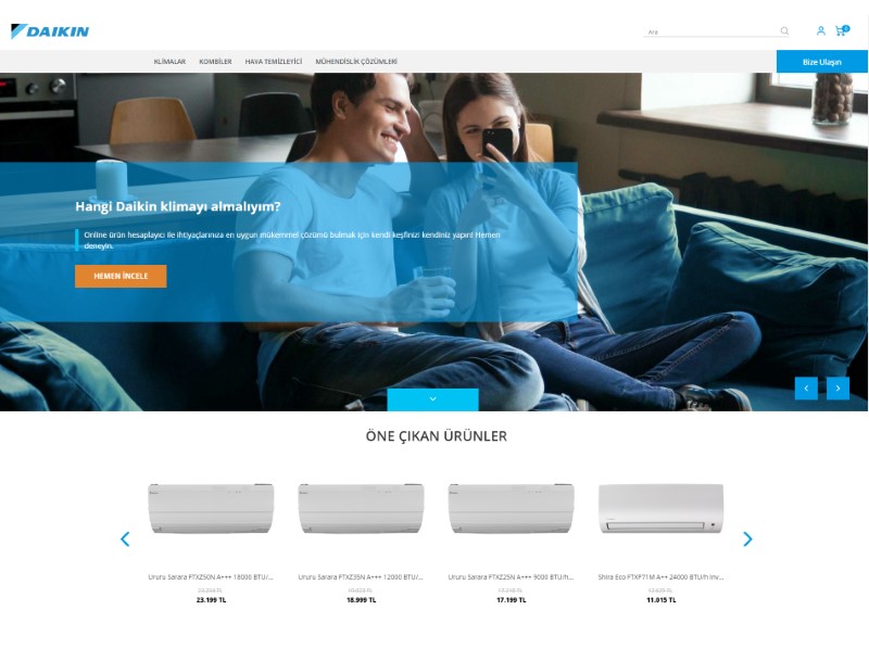 Daikin, E-Ticarette Müthiş Bir İlke İmza Atıyor