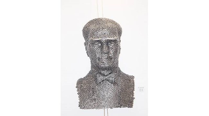 Cıvata ve Somunlar Norm ile Sanat Eserine Dönüştü