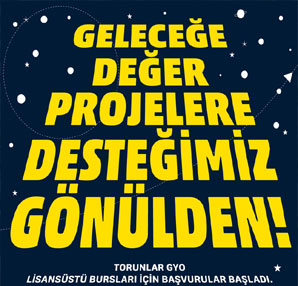 Torunlar GYO'dan Burs