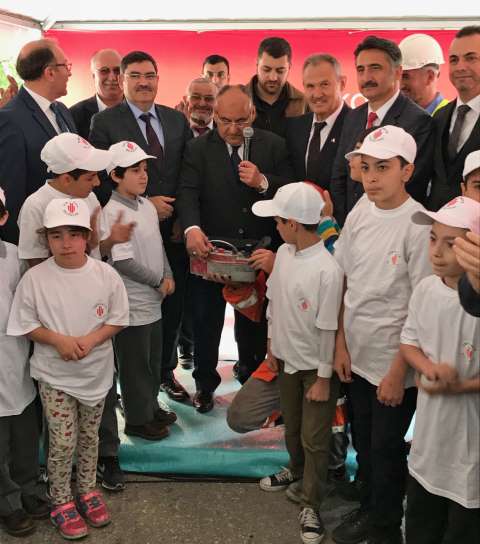 Avrupa Konutları İlkokulu’nun Temelleri Atıldı