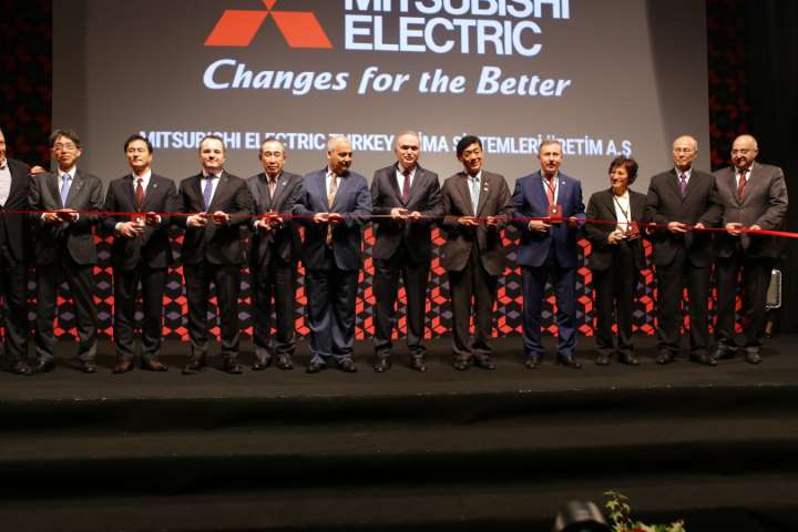 Mitsubishi Electric Manisa’daki Ev Tipi Klima Fabrikasını Açtı
