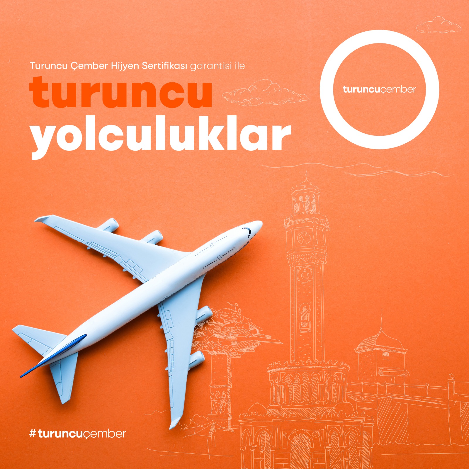 Turuncu Çember hijyen sertifikalı uçuşlar İzmir’den başlıyor