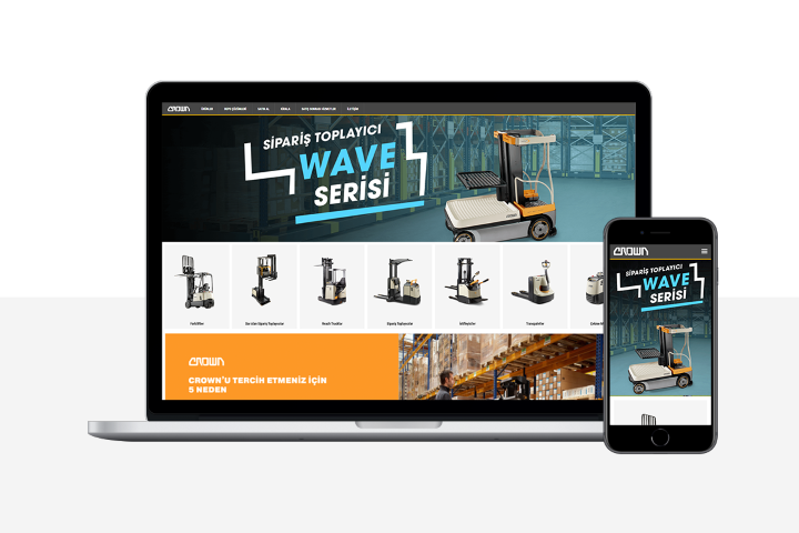 Crown Depo Çözümlerinin Kullanıcı Dostu Yeni Web Sitesi Yayında