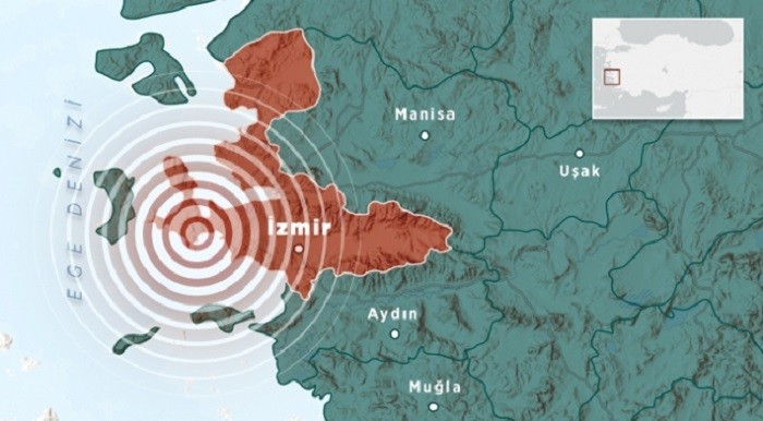 İzmir’de yine deprem!