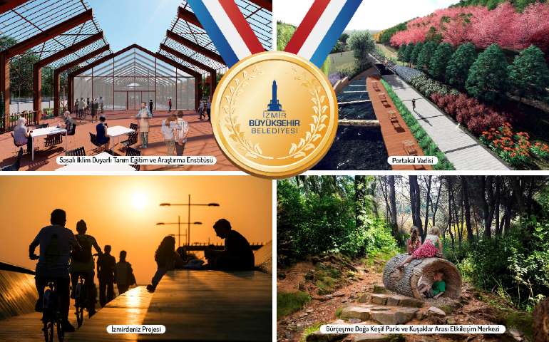 İzmir Sürdürülebilir Uygulamalarıyla En Çok Ödül Alan Kent Oldu