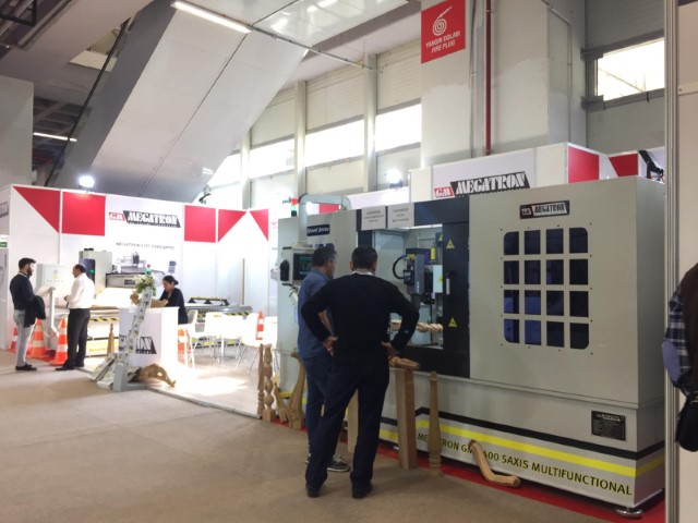 Gama Mekatronik Yeni Ürünlerini Woodtech'de Tanıttı