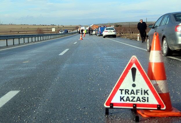 Başkentte Trafik Kazası