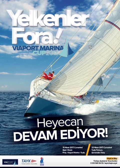 Viaport Marina Cup’ta Yelkenler Yine Fora!