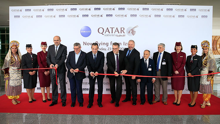 Katar'dan İzmir'e Direkt Uçuşlar Başladı