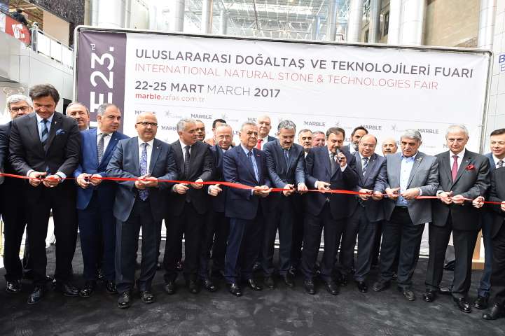 Uluslararası Doğal Taş ve Teknolojileri Fuarı Açıldı