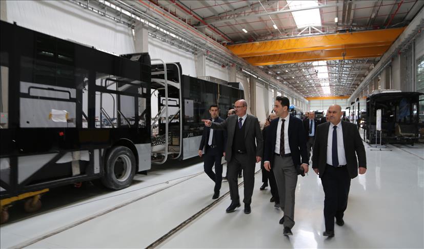 ATO Başkanı Baran, Yerli Metro Araçlarını İnceledi