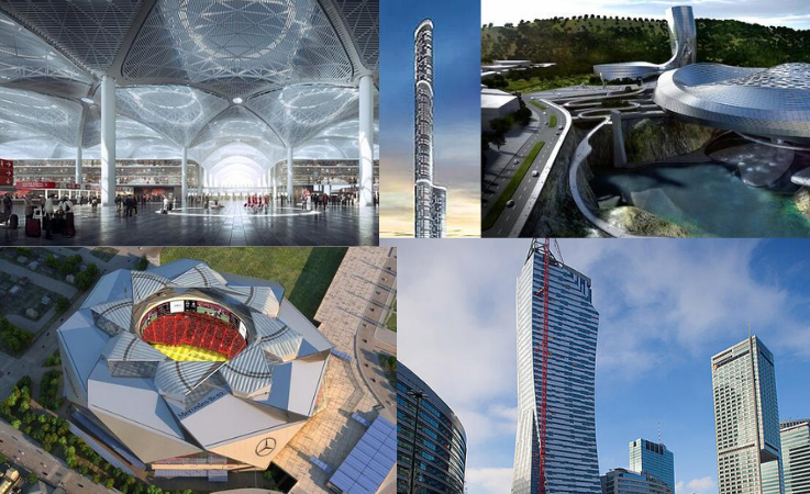 Dünyanın en heyecan verici 5 inşaat projesi