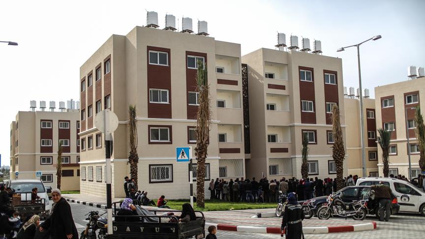 Gazzeliler Türkiye'nin Yaptırdığı Konutlarına Kavuştu