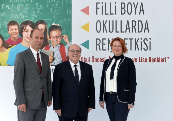 Filli Boya'dan Okullarda Renk Etkisi Projesi