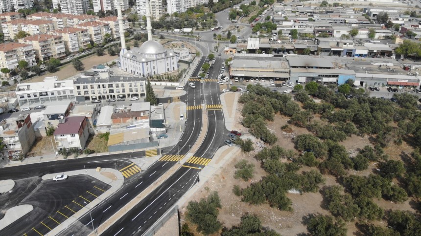 Bornova’ya yeni bağlantı yolu