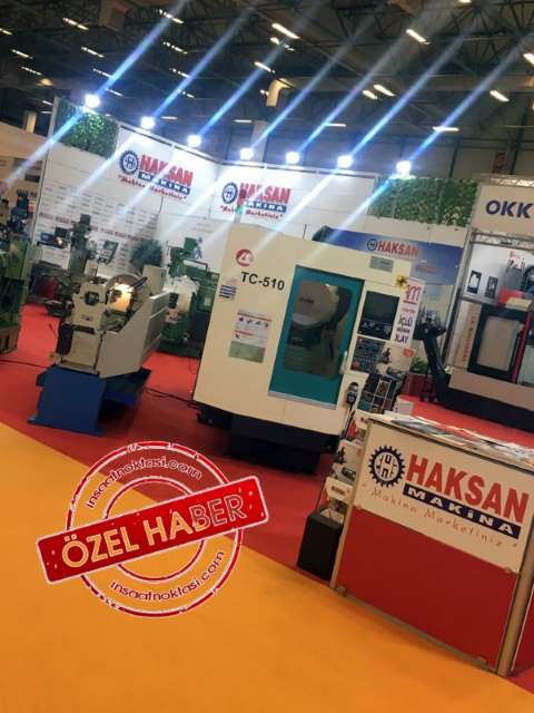 Haksan Makina, Maktek Avrasya’da Ziyaretçilerini Bekliyor